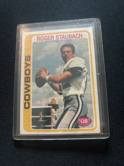 Roger Staubach 78 Topps #290