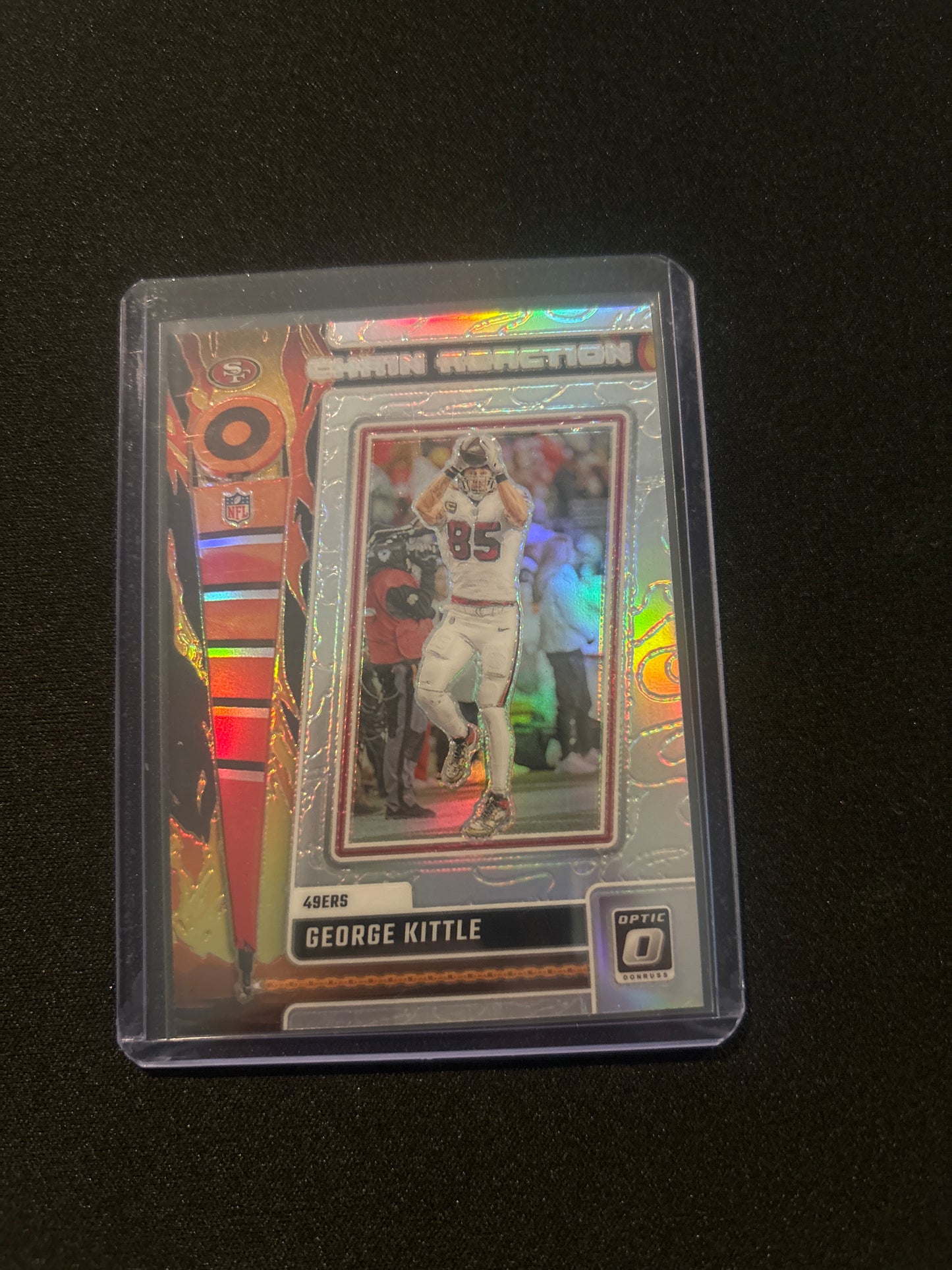 George Kittle Donruss Optic Chain Reaction CR-GK