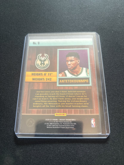 Giannis Antetokounmpo Panini Mosaic Jam Masters #9