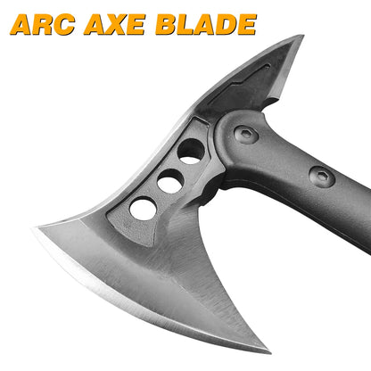 ABS Handle Tactical Axe Outdoor Camping Survival Axe Chopping Trees Self-Defense Multi-Function Rescue High-End Axe