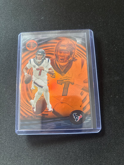 CJ Stroud Panini Illusions Rookie (Orange) #43