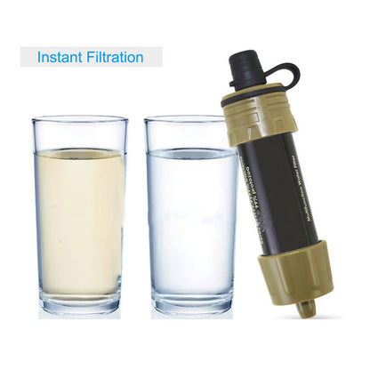 Mini Portable Filter with Water Purifier Straw