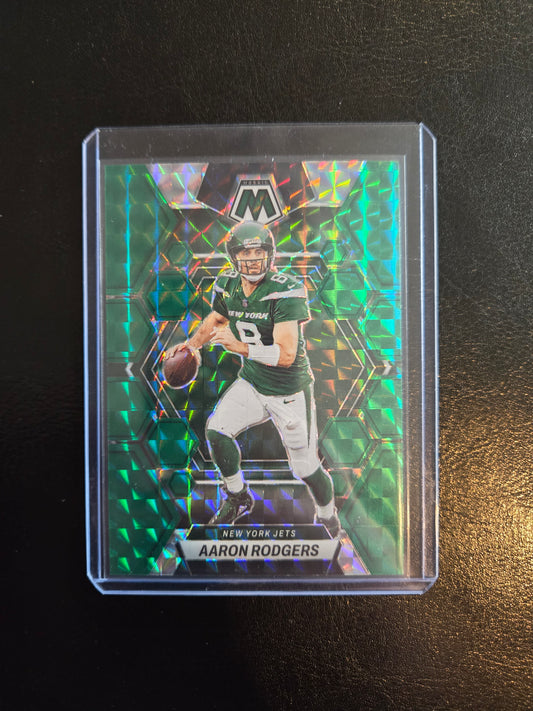 Aaron Rodgers Panini Mosaic #82 (Green)