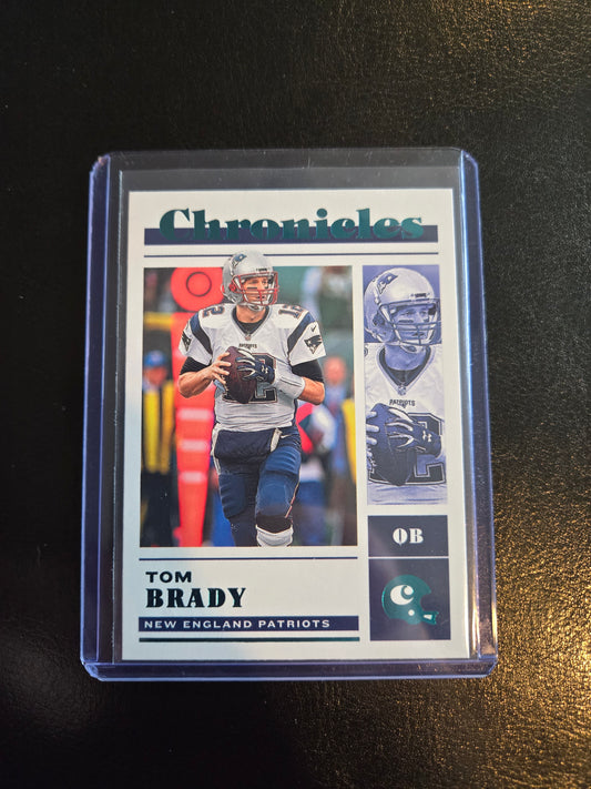 Tom Brady Panini Chronicles #3 (Teal)