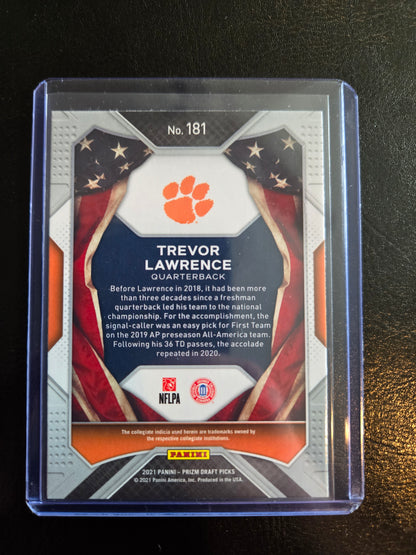 Trevor Lawrence Panini Prizm All-Americans Rookie #181