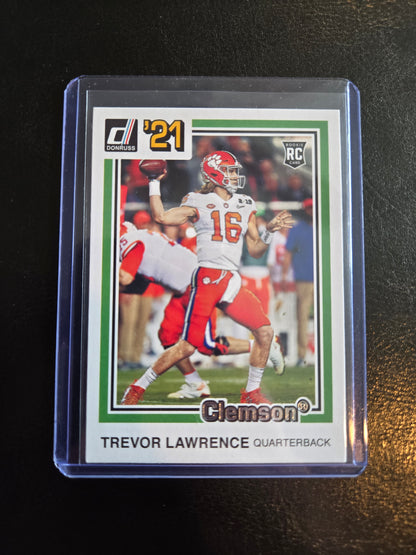 Trevor Lawrence Donruss Rookie #32