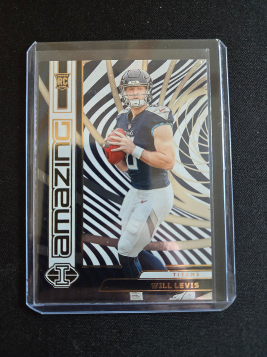 Will Levis Panini Illusions Amazing Rookie #24