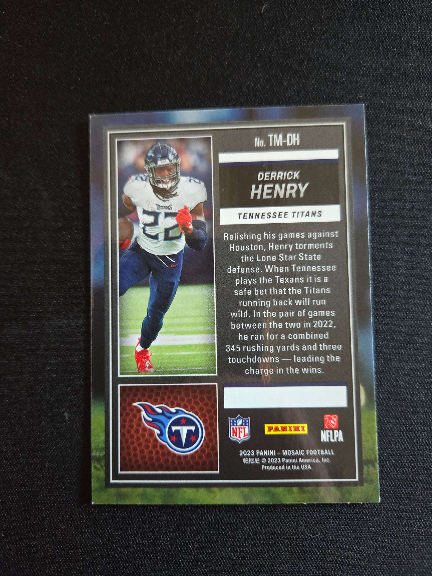 Derrick Henry Panini Touchdown Masters TD-DH