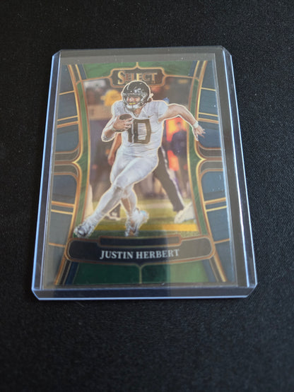 Justin Herbert Panini Select #34