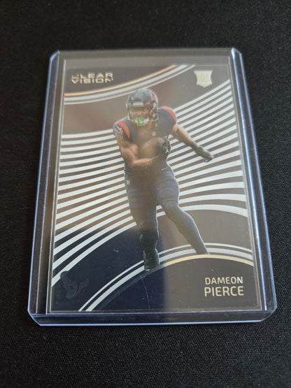 Dameon Pierce Panini Clear Vision Rookie CVR-15