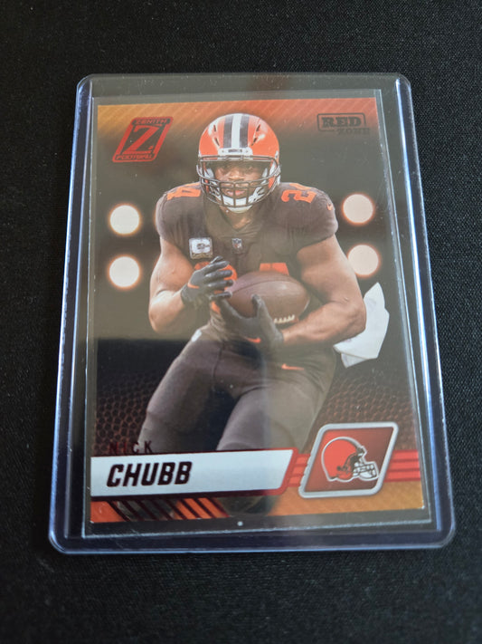 Nick Chubb Panini Zenith (Red) #25