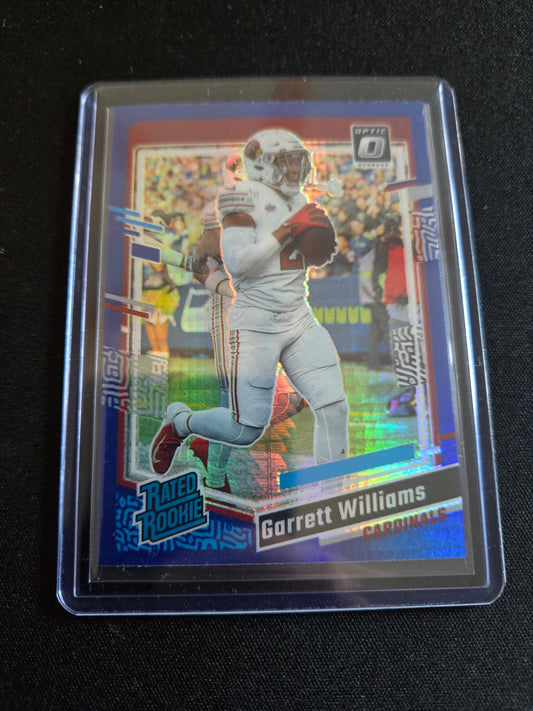 Garrett Williams Donruss Optic (Blue Hyper) #203