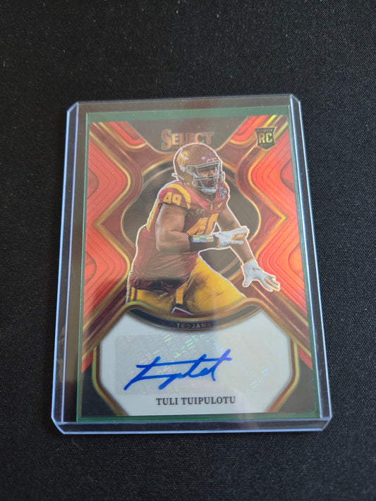 Tuli Tuipulotu Panini Select Signature Rookie RS-TUT