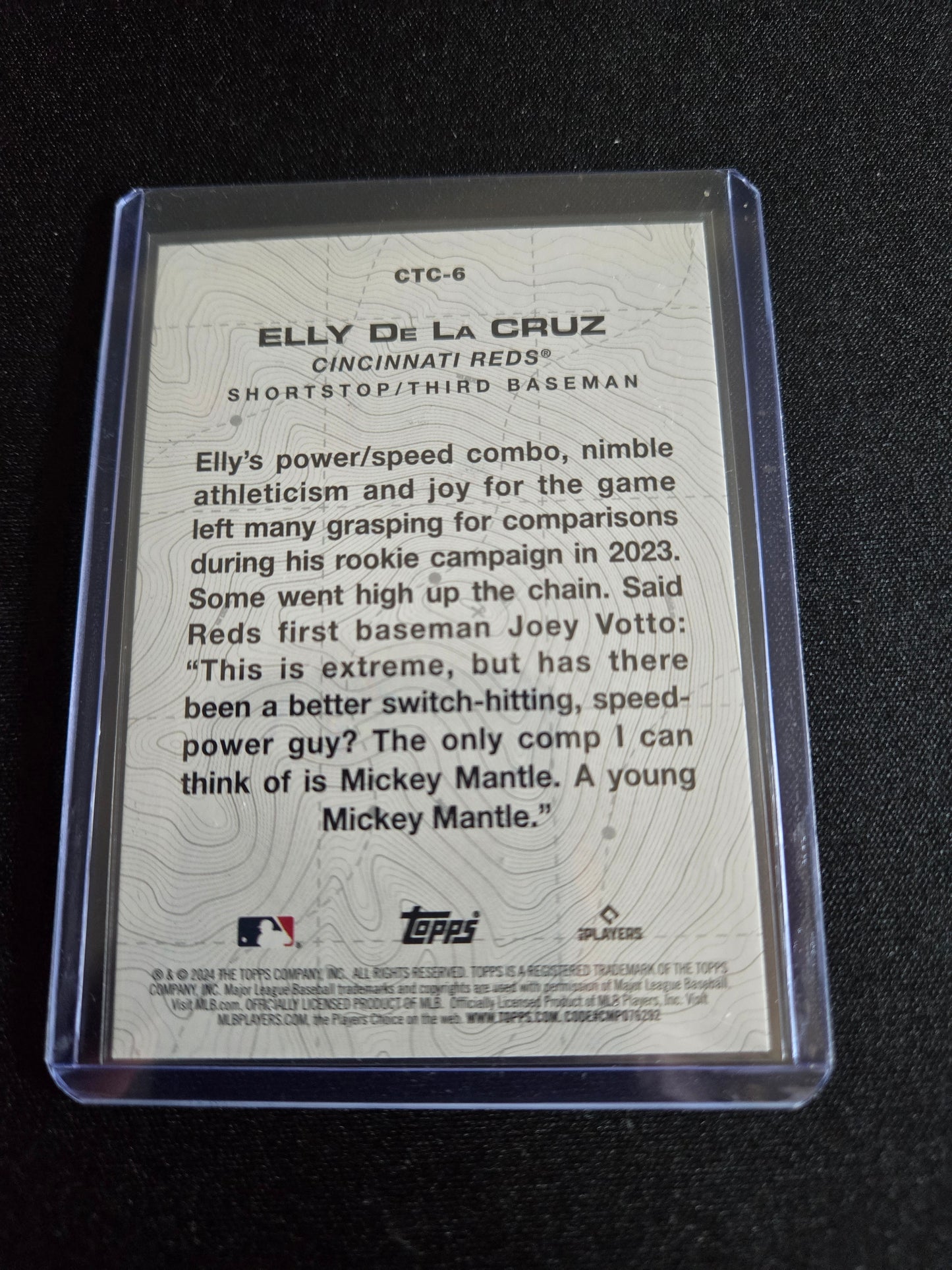 Elly De La Cruz Topps Rookie CTC-6