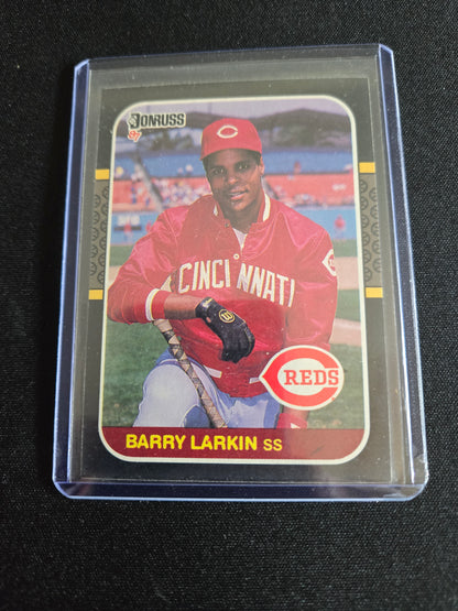 Barry Larkin Donruss Rookie #492