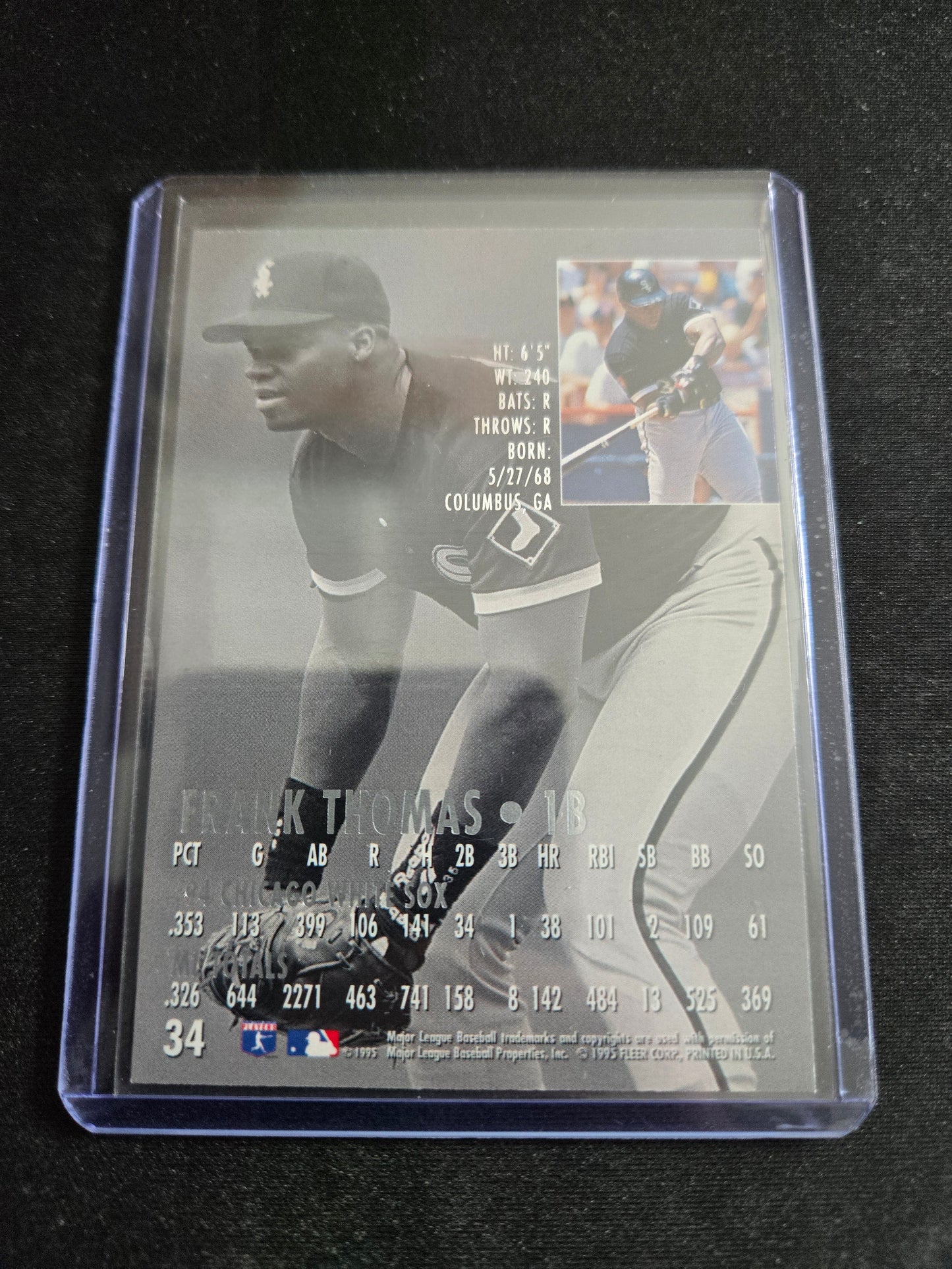 Frank Thomas Fleer Ultra #34