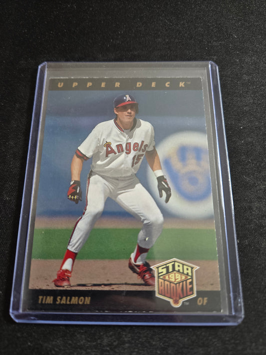 Tim Salmon Upper Deck Rookie #25