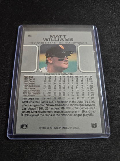 Matt Williams Leaf #94