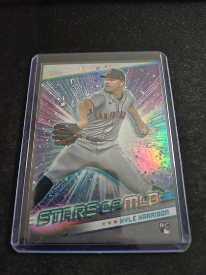 Kyle Harrison Topps Stars of MLB Rookie SMLB-53