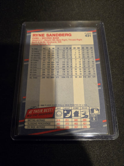 Ryne Sandberg Fleer #431