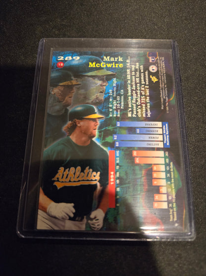 Mark McGwire Topps Stadium Club #289