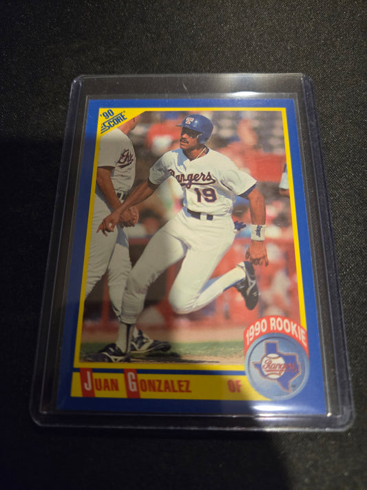 Juan Gonzalez Score Rookie #637