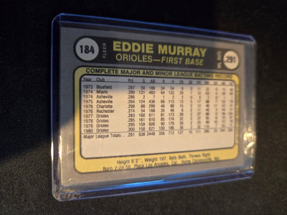 Eddie Murray Fleer #184