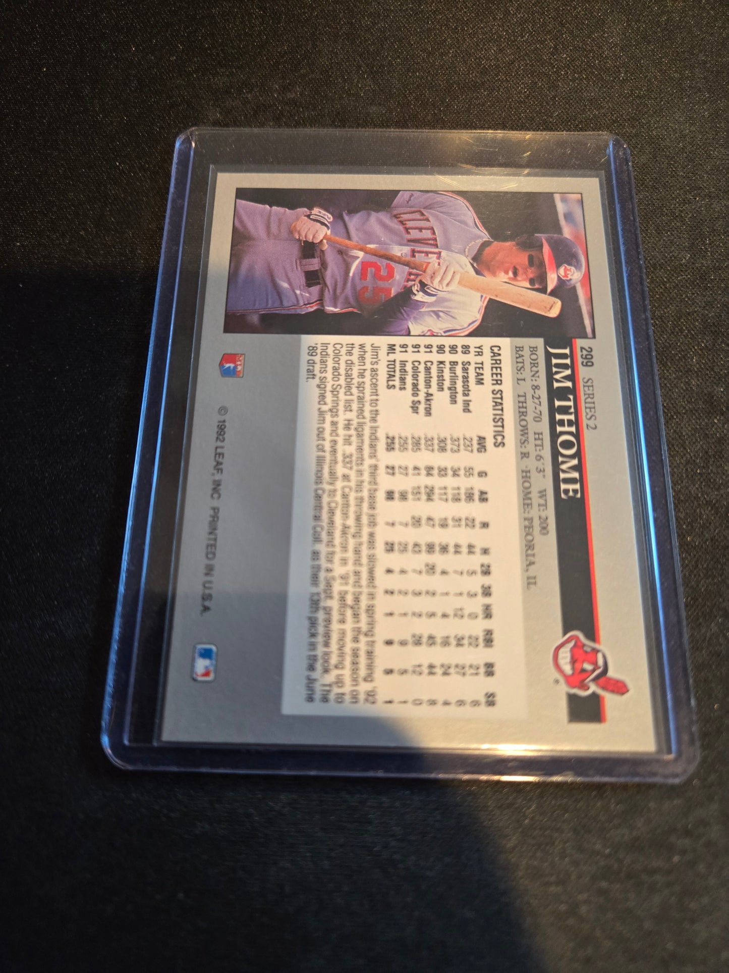 Jim Thome Leaf #299