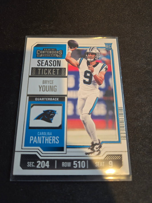 Bryce Young Panini Contenders Rookie #15