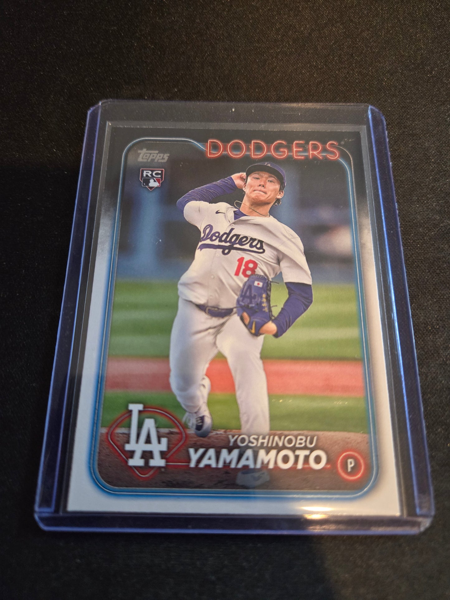 Yoshinobu Yamamoto Topps Rookie #553