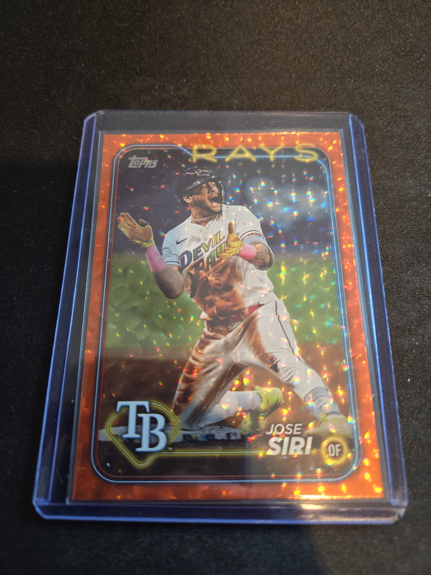 Jose Siri Topps #436 (Orange Foil)