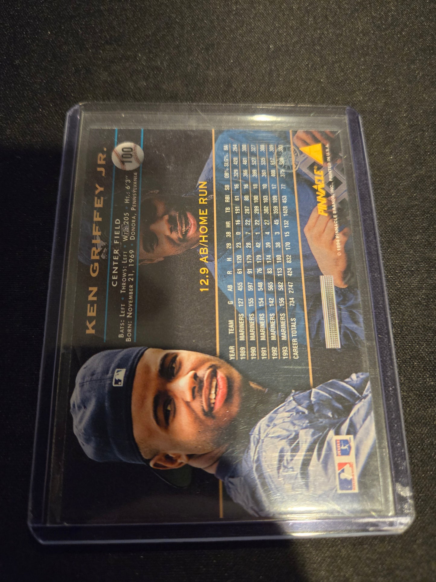 Ken Griffey Jr. Pinnacle #100