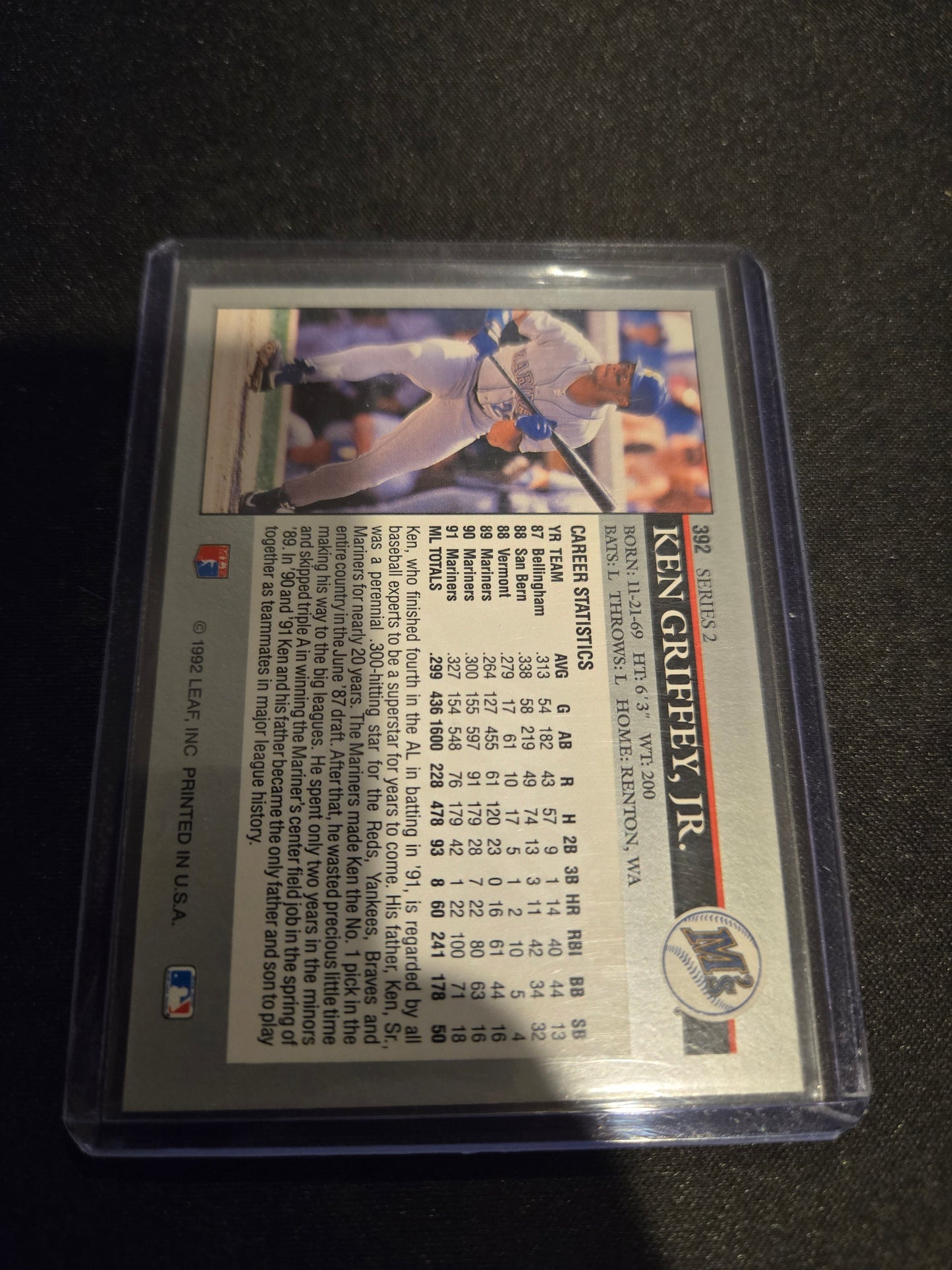 Ken Griffey Jr. Leaf #392