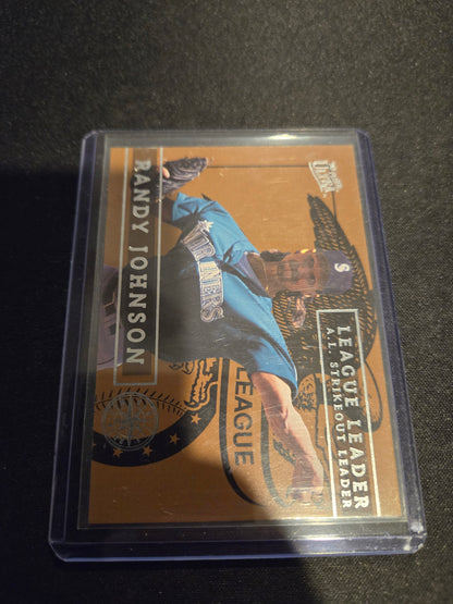 Randy Johnson Fleer Ultra League Leader 4 of 10