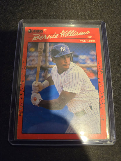 Bernie Williams Donruss Rookie #689