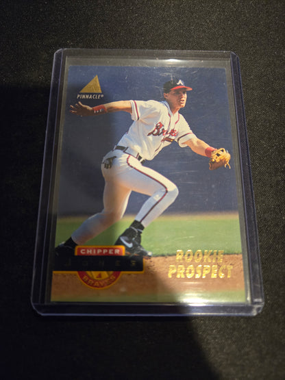 Chipper Jones Pinnacle Rookie Prospect #236