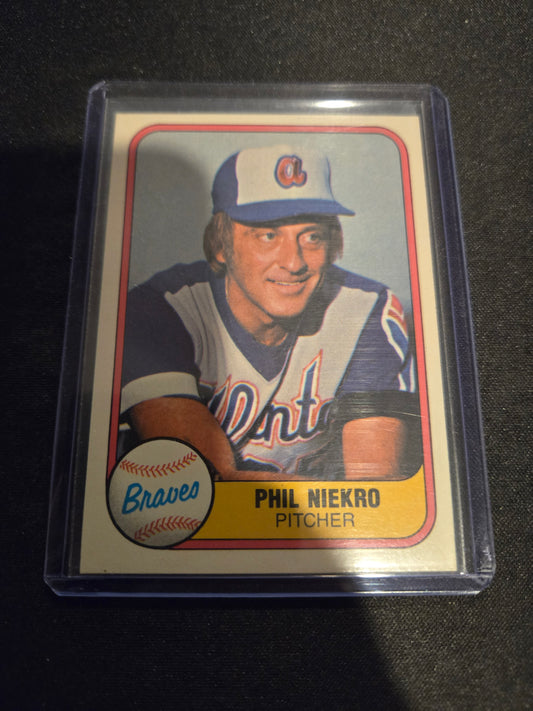 Phil Niekro Fleer #242