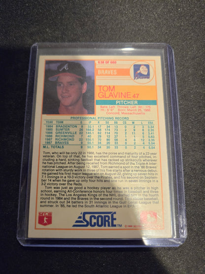 Tom Glavine Score Rookie #638