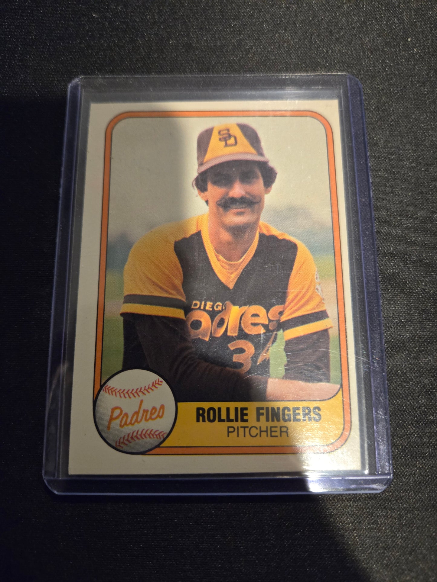 Rollie Fingers Fleer #485