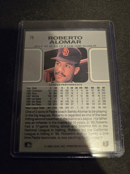 Roberto Alomar Leaf #75