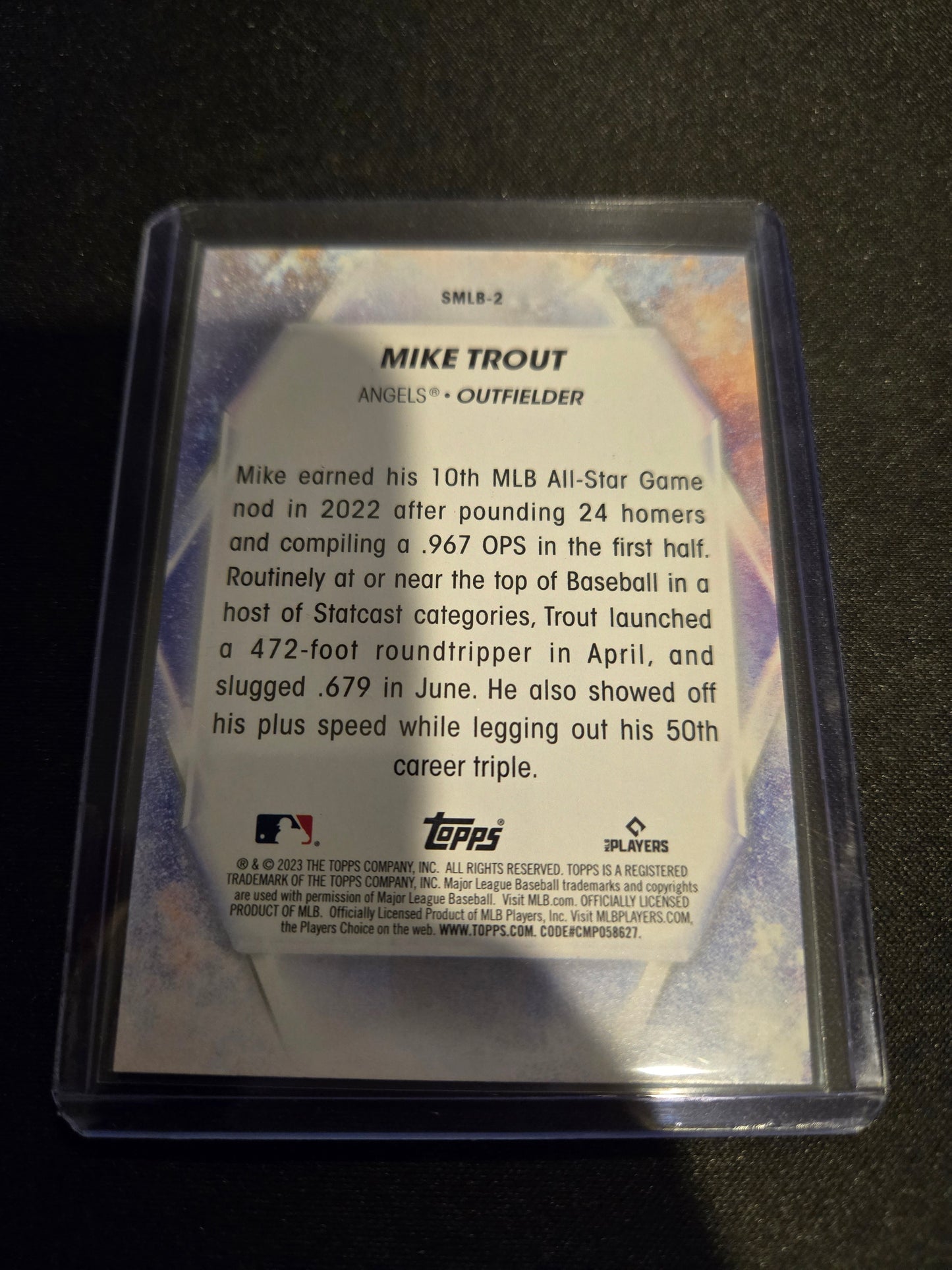 Mike Trout Topps Stars of the MLB SMLB-2