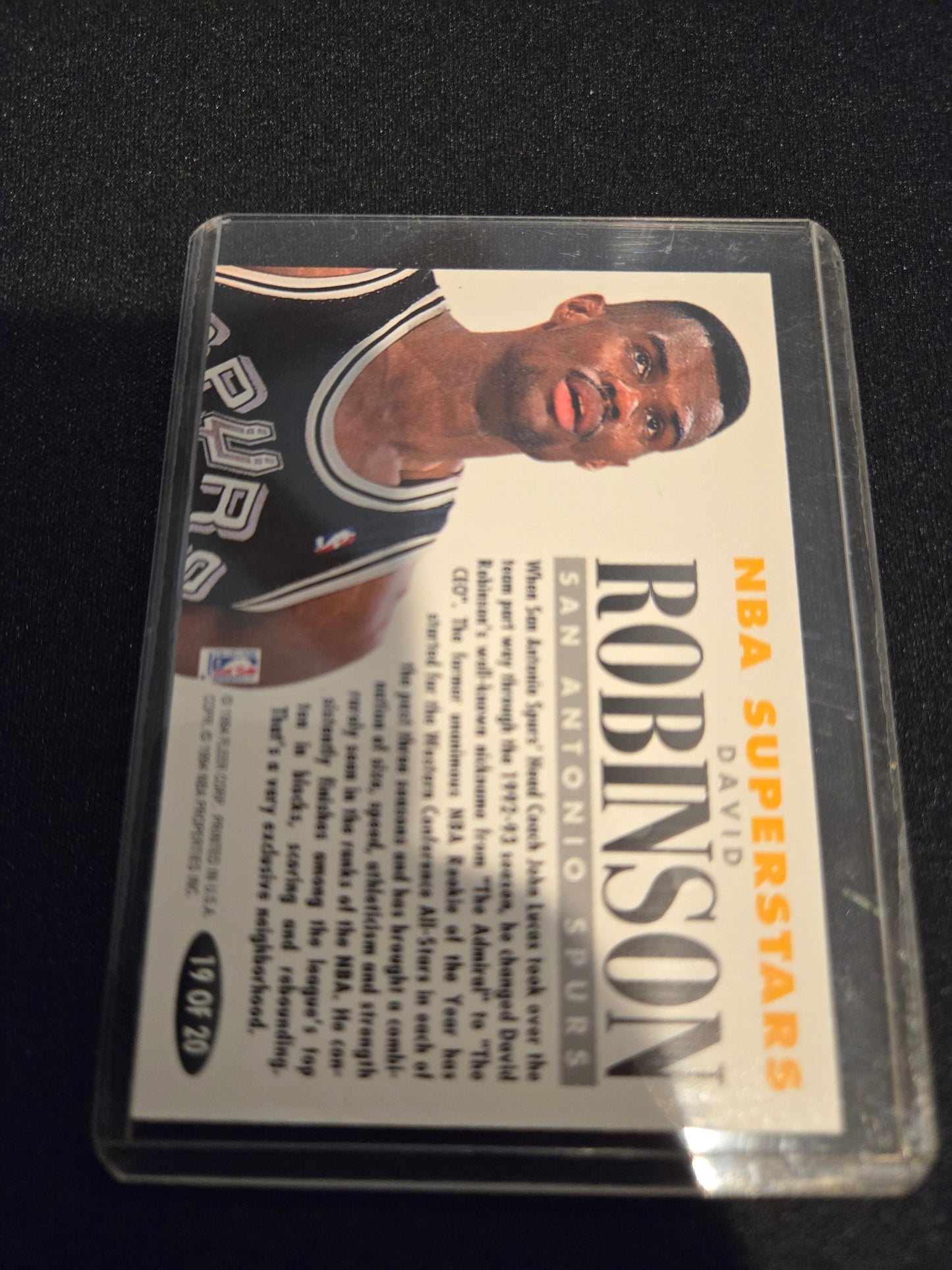 David Robinson NBA Superstars 19 of 20