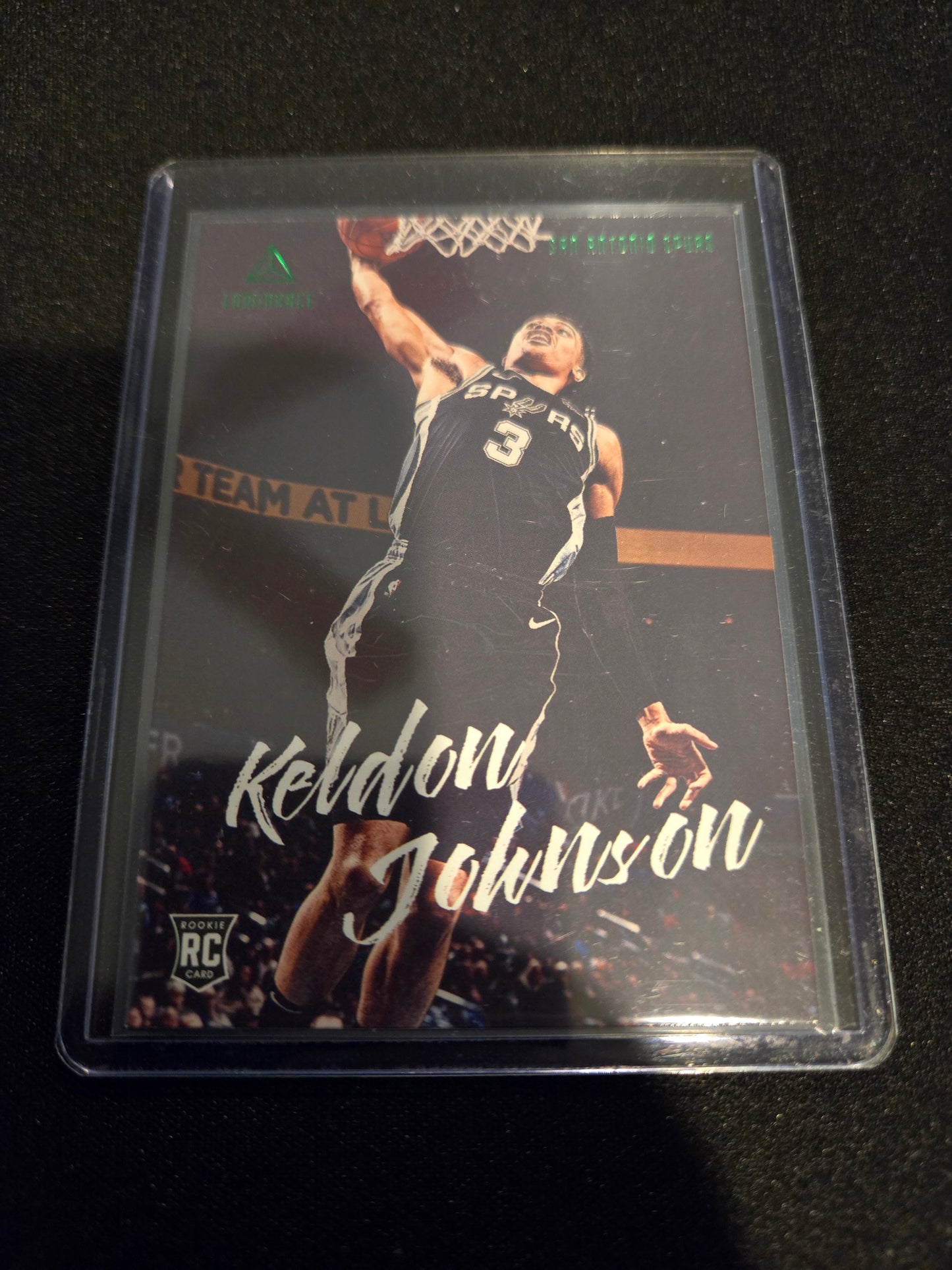 Keldon Johnson Pinnacle Rookie (Green) #140