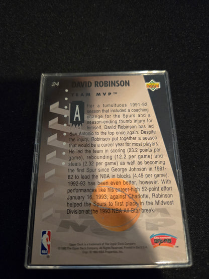 David Robinson Upper Deck Team MVP Hologram #24