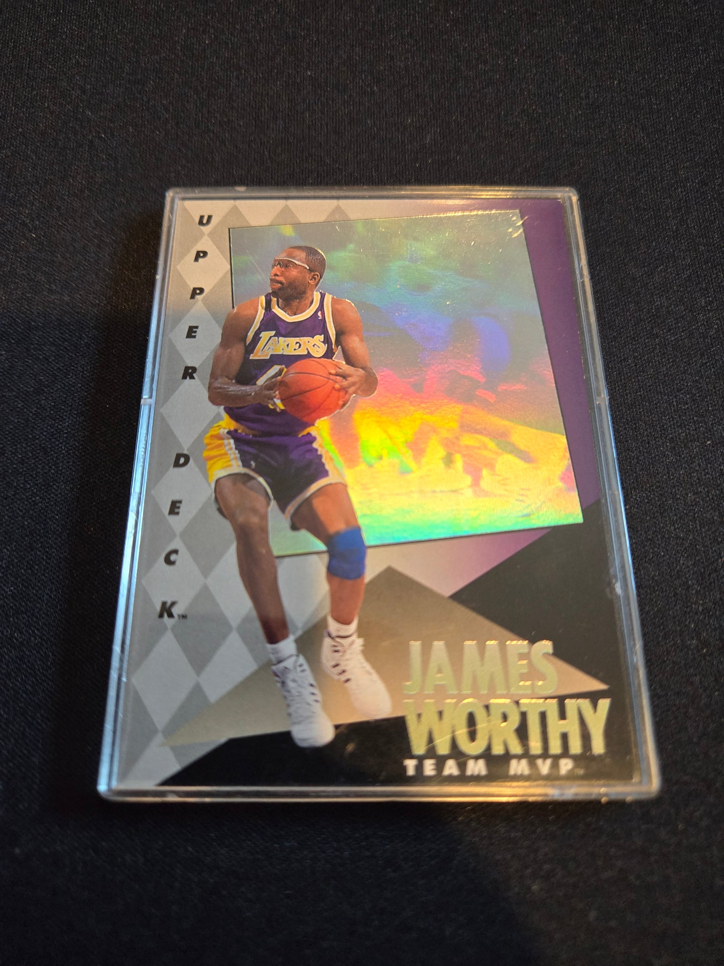 James Worthy Upper Deck Team MVP Hologram #13