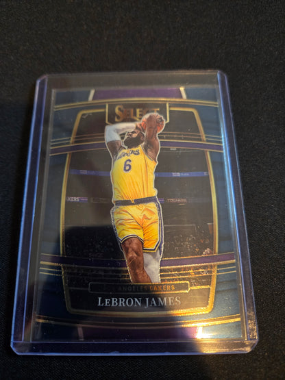 Lebron James Panini Select #100