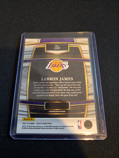 Lebron James Panini Select #100