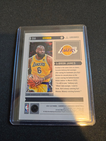 Lebron James Panini Chronicles #259