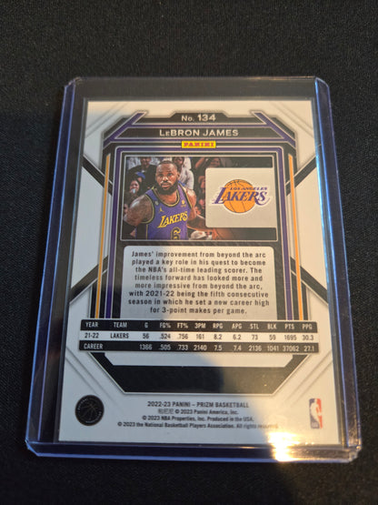 Lebron James Panini Prizm #134