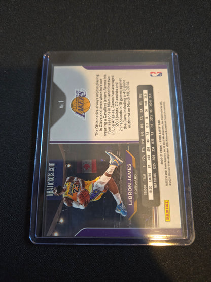 Lebron James Panini Prizm #1